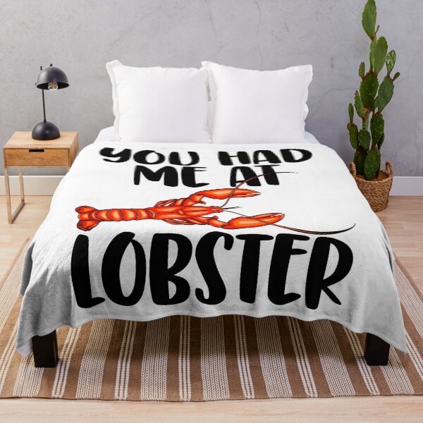 Item preview, You Had Me At Lobster designed and sold by Bendthetrend.