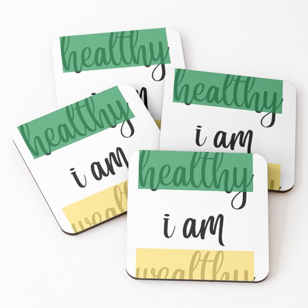 Item preview, i am healthy i am wealthy designed and sold by Kilvish.