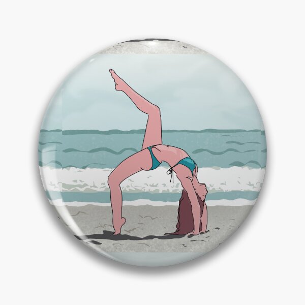 Item preview, Yoga by the beach designed and sold by Laccy.