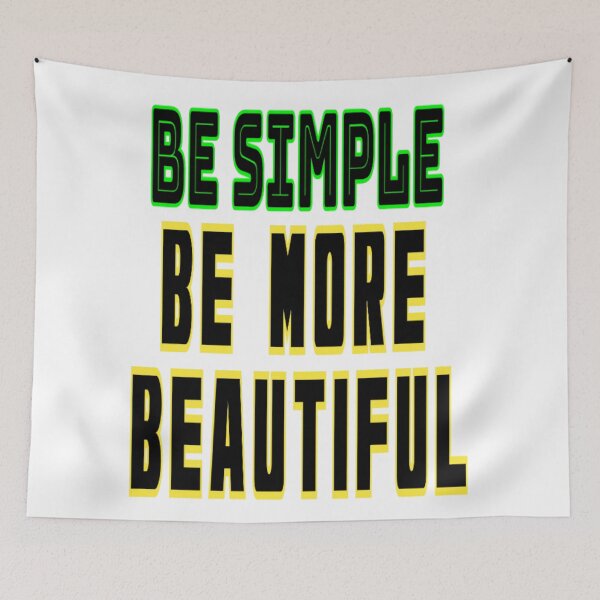 Item preview, Be simple be more beautiful 2. designed and sold by Emoelsalhy76.
