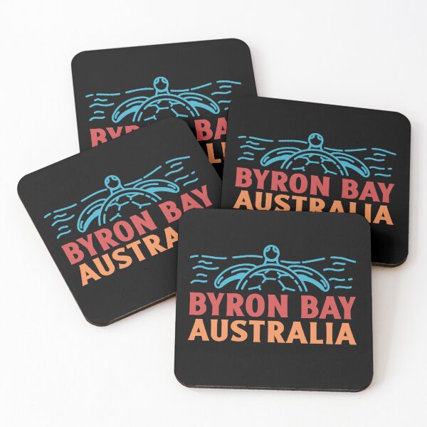 Item preview, Byron bay, Australia sunset (turtles and waves) designed and sold by Paperfly Studio.