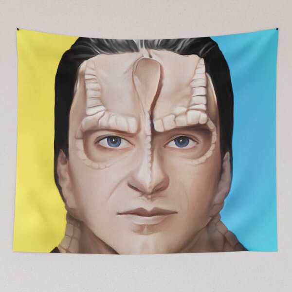 Item preview, Heroic Legate Murder Lizard Yellow and Blue Background designed and sold by orionlodubyal.