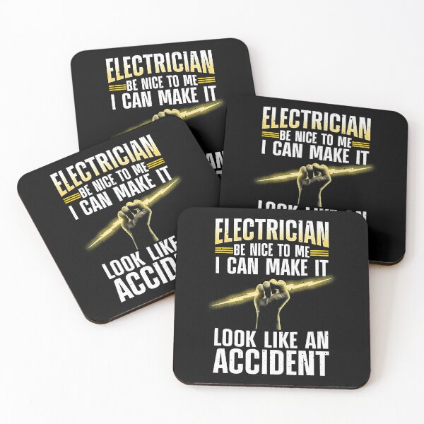 Item preview, Electrician Be Nice To Me I Can Make It Look Like An Accident designed and sold by SageTobias.