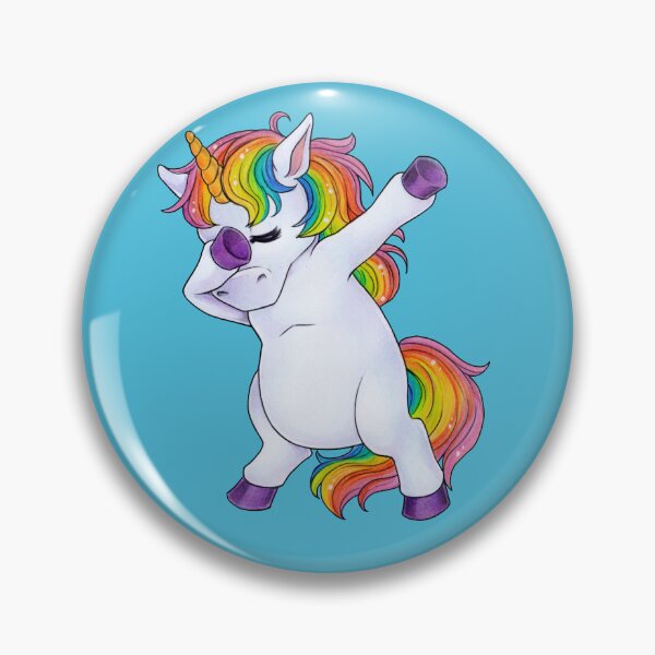 Item preview, Dabbing unicorn, unicorn dapping gift idea designed and sold by ZadzeneaArt.