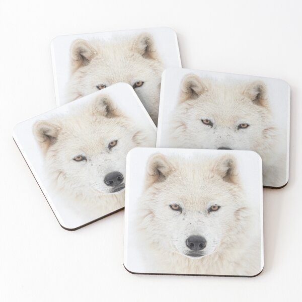 Item preview, Arctic Wolf Portrait designed and sold by James Cumming.