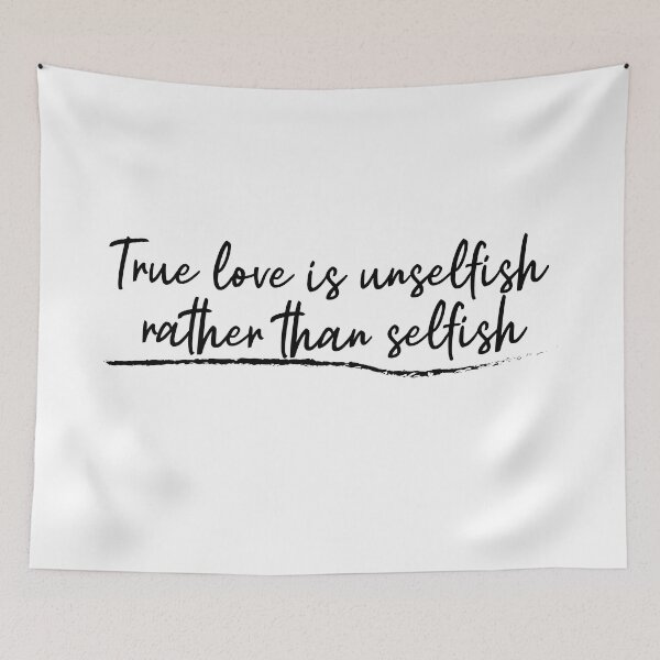 Item preview, Real love is Unselfish - Relationship Quotes  designed and sold by BcreativeTT.