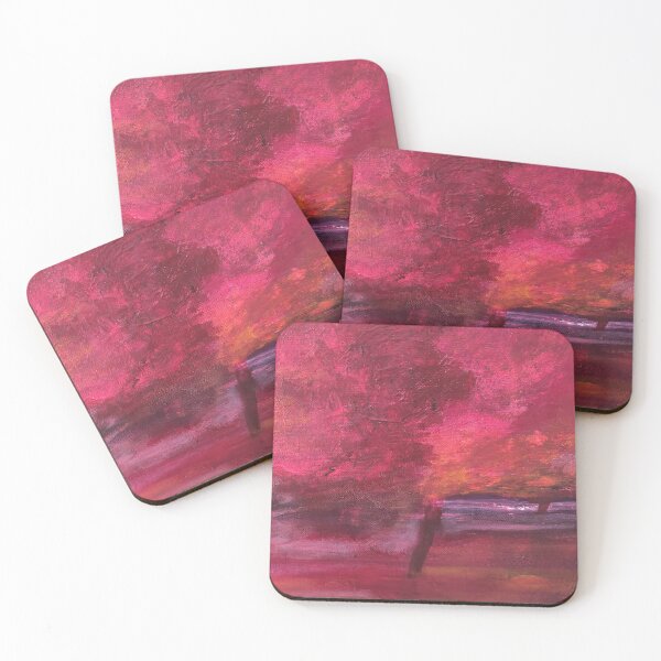 Item preview, An Abstract Acrylic Piece In Pinks designed and sold by TessAndre.