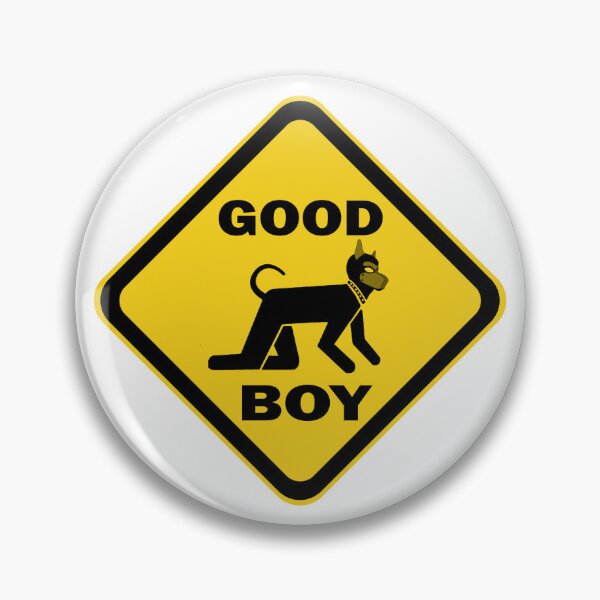 Item preview, Pup Play / Puppy Pride Good Boy Sign designed and sold by StudioFourty2.