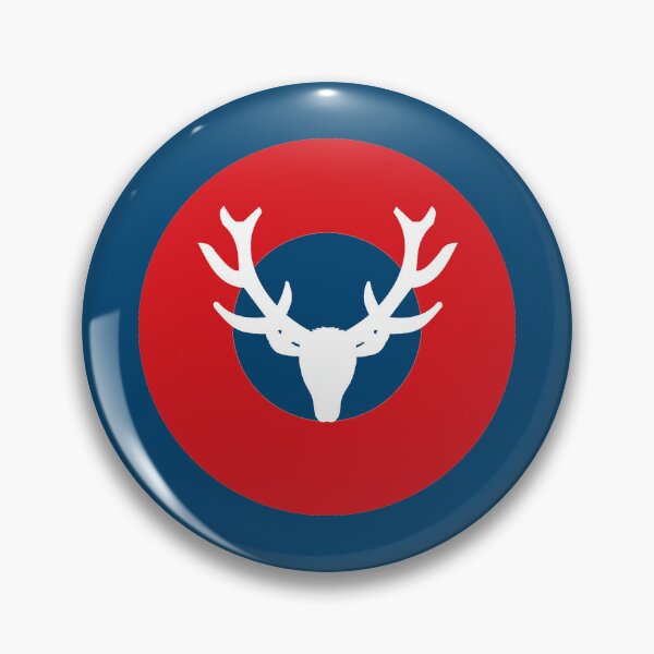 Item preview, Highlanders Stags Head retro Mod Roundel designed and sold by ModSupporters.