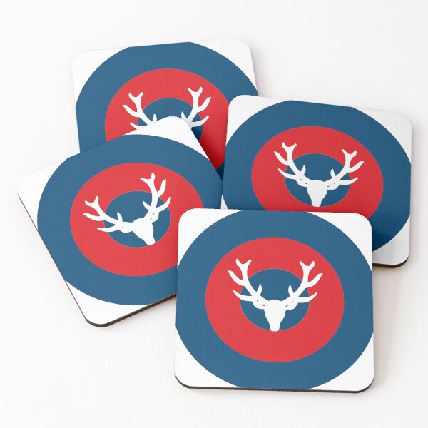 Item preview, Highlanders Stags Head retro Mod Roundel designed and sold by ModSupporters.