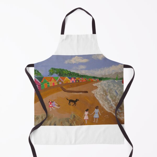 Item preview, Playful Day by the Beach at Mudeford UK designed and sold by Casimirasart.