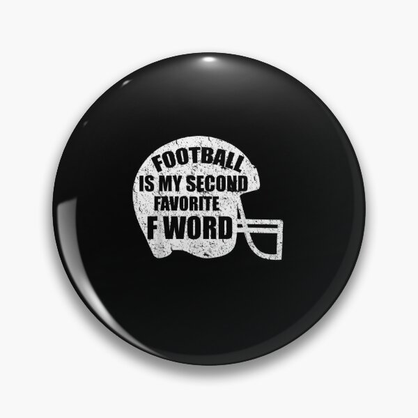 Item preview, Football Is My Second Favorite F Word Helmet designed and sold by hassan-tee.