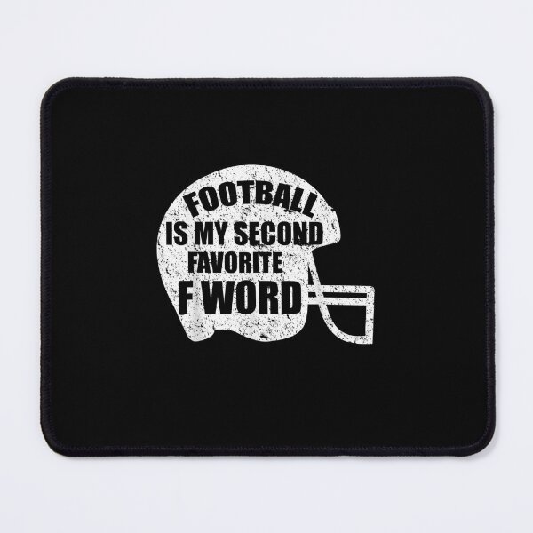 Item preview, Football Is My Second Favorite F Word Helmet designed and sold by hassan-tee.