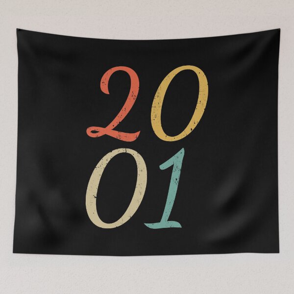 Item preview, Classic Vintage Style 2001 Birthday Distressed designed and sold by MSA-42.