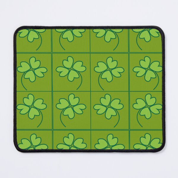 Item preview, Four Leaf Clover Geometric Seamless Pattern designed and sold by Nisha Prabhu.