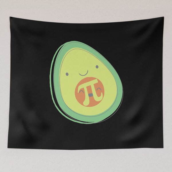 Item preview, Cute avocado Pi  designed and sold by Sam Artist.
