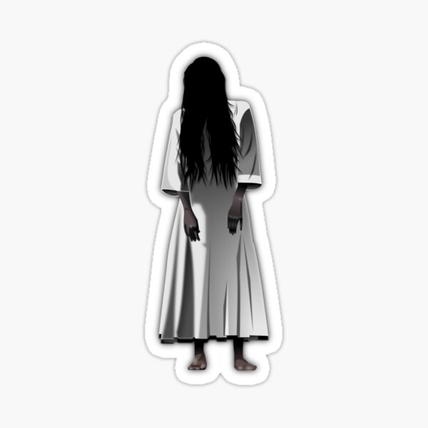 "Girl From The Ring" Sticker by ToughCookie98 Redbubble
