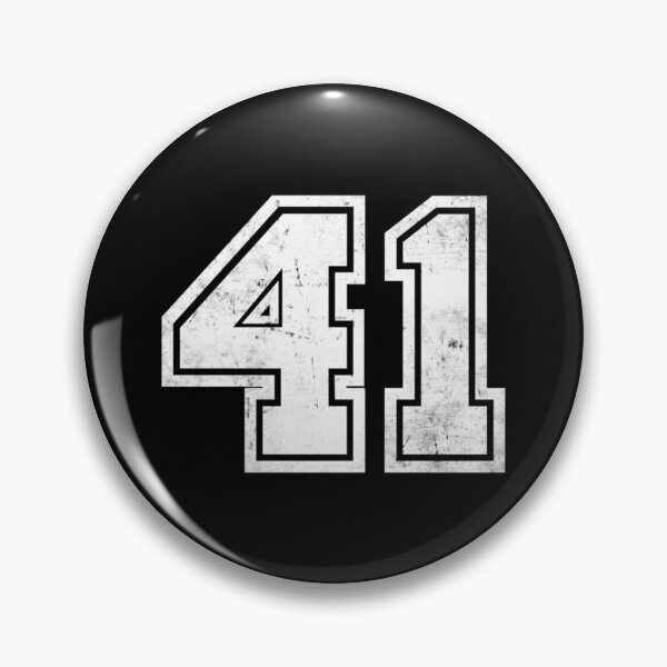 Item preview, Sports Jersey Birthday Age Lucky No. Distressed Number 41 Essential T-Shirt designed and sold by mercedesfr47.