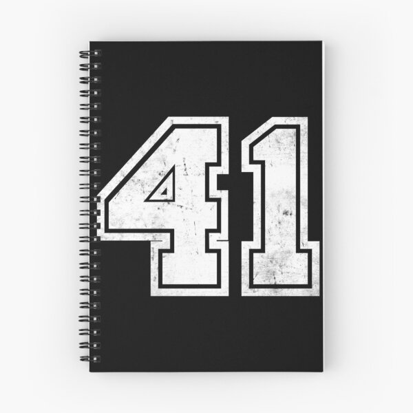 Item preview, Sports Jersey Birthday Age Lucky No. Distressed Number 41 Essential T-Shirt designed and sold by mercedesfr47.