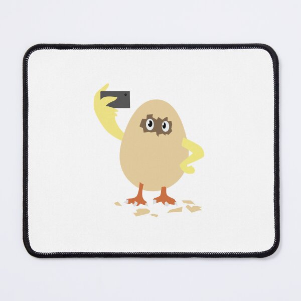 Item preview, Baby Chick Hatching from Egg Shell Takes Selfie with Smartphone designed and sold by deeplaxman.