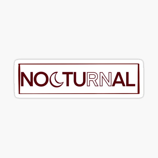 NoctuRNal Sticker