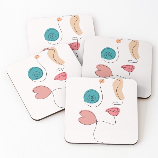 Item preview, Abstract Faces Art designed and sold by virillanissa.