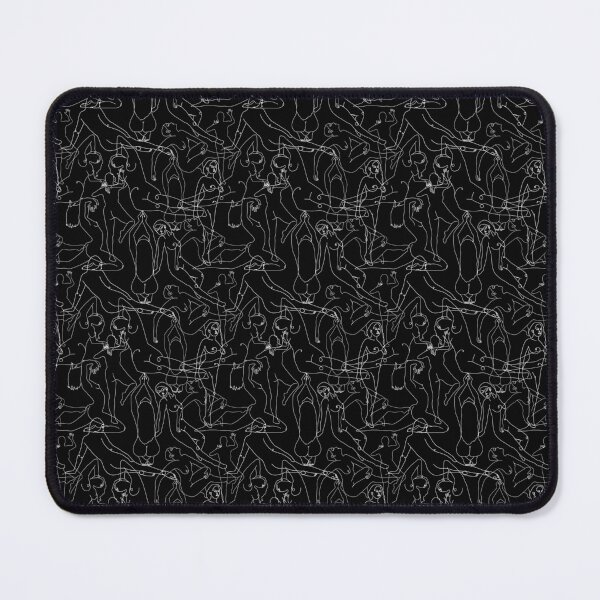Item preview, Single Line Life Drawing Pattern White and Black designed and sold by suzayyyyyyyy.