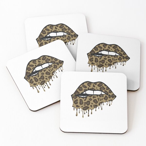 Item preview, Lips Dripping Leopard Lipstick designed and sold by clothesy7.