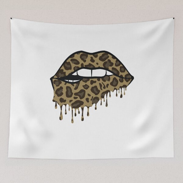 Item preview, Lips Dripping Leopard Lipstick designed and sold by clothesy7.