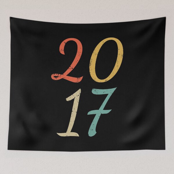 Item preview, Classic Vintage Style 2017 Birthday Distressed designed and sold by MSA-42.