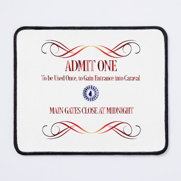 Item preview, Admit One-Ticket to Caraval designed and sold by Loveofbookshop.