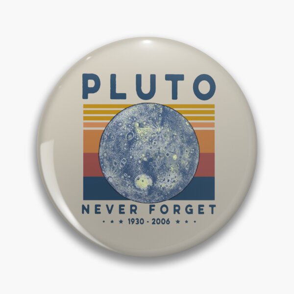 Item preview,  Retro Space - Pluto Never Forget  designed and sold by amethystdesign.