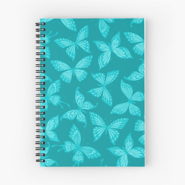 Item preview, Teal Butterflies Print designed and sold by PinHookPrincess.