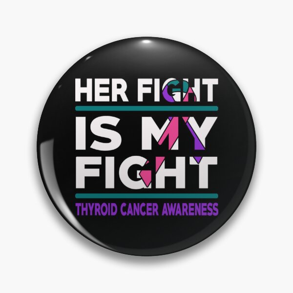 Item preview, Her Fight Is My Fight Thyroid Cancer Awareness T-Shirt designed and sold by RulePham.