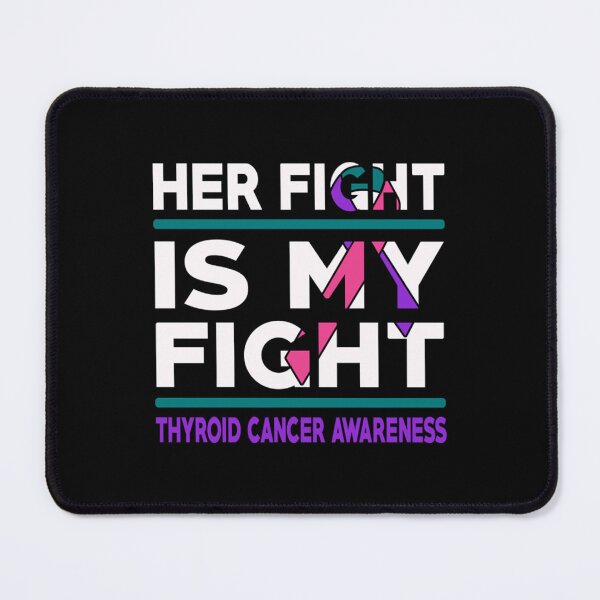 Item preview, Her Fight Is My Fight Thyroid Cancer Awareness T-Shirt designed and sold by RulePham.
