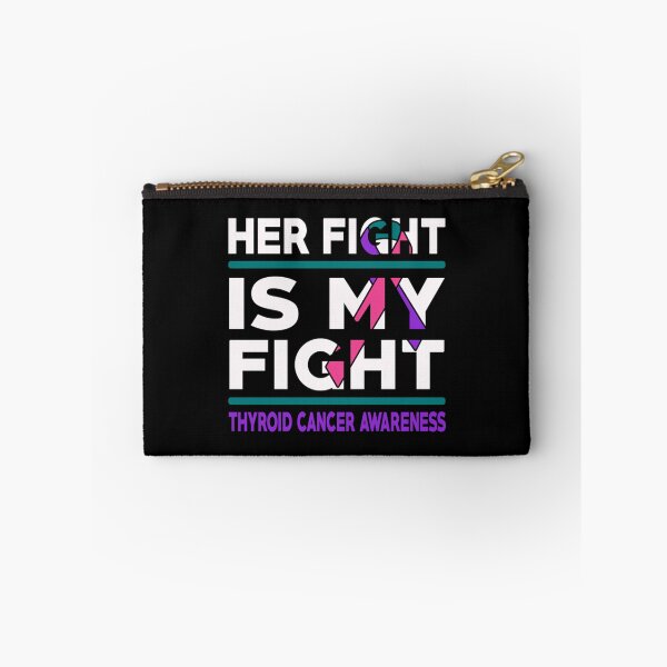 Item preview, Her Fight Is My Fight Thyroid Cancer Awareness T-Shirt designed and sold by RulePham.