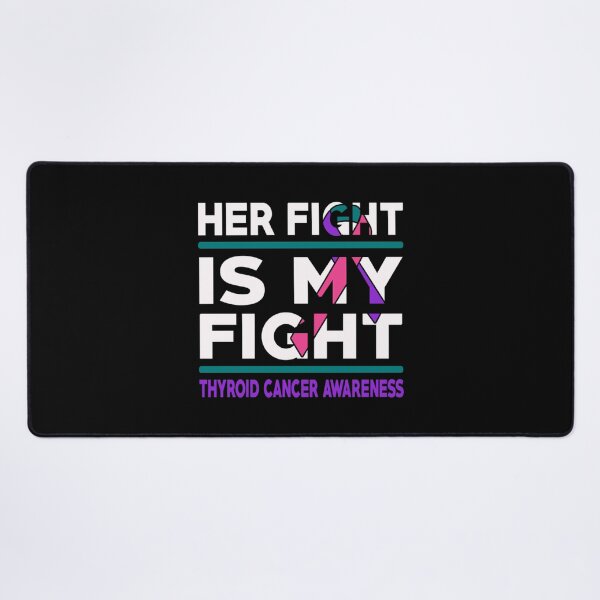 Item preview, Her Fight Is My Fight Thyroid Cancer Awareness T-Shirt designed and sold by RulePham.