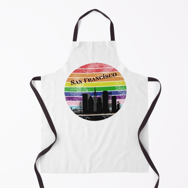 Item preview, San Francisco Pride Rainbow Sunset City Skyline designed and sold by StudioFourty2.