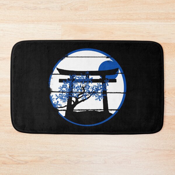Item preview, Blue Painted Cherry Tree Japanese Gate - Japanese Torii Gate designed and sold by RiciPaneto.