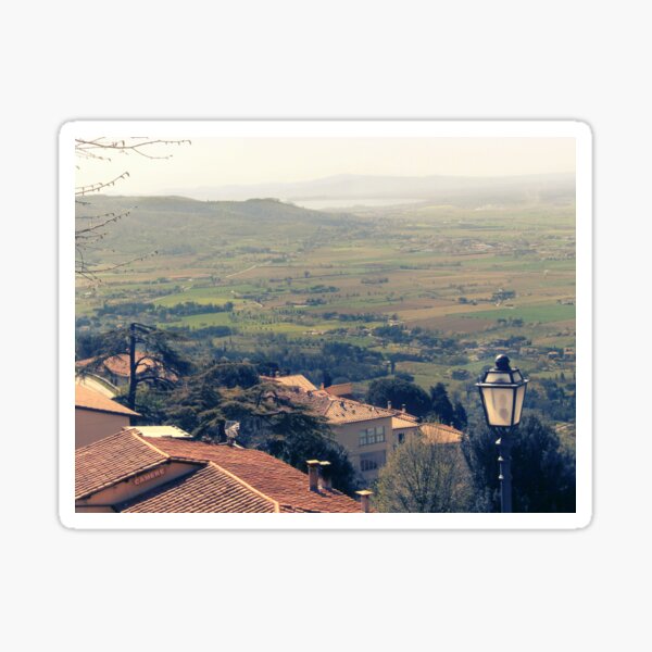 Cortona. Italy. Tuscany Sticker