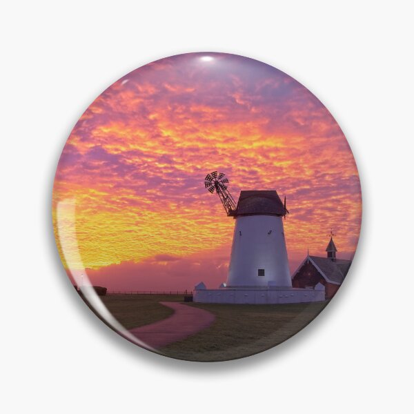 Item preview, Winter Sunrise over Lytham Windmill designed and sold by Mark Liebenberg.
