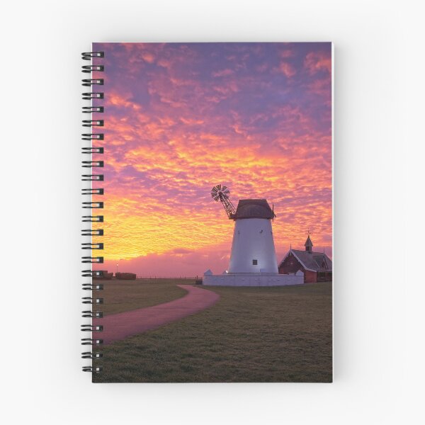 Item preview, Winter Sunrise over Lytham Windmill designed and sold by Mark Liebenberg.