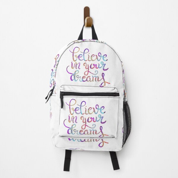 Item preview, elieve in your dream motivational motivational Quote designed and sold by ManifestoDesign.