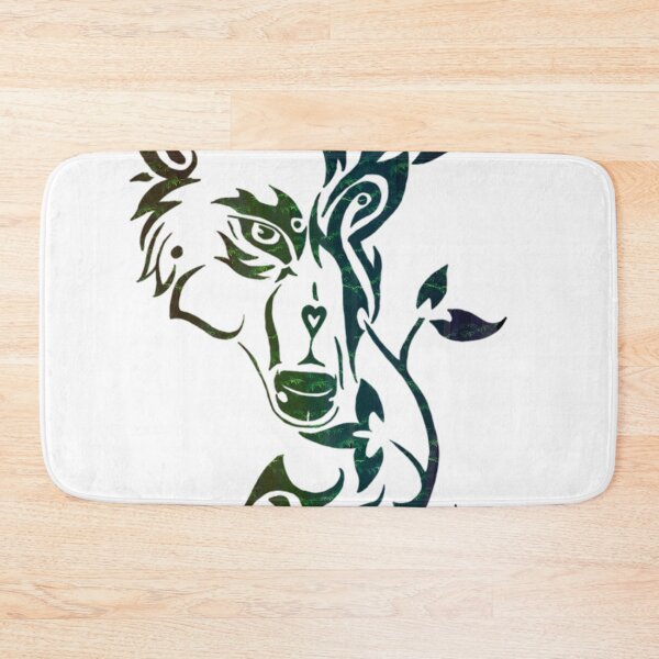Item preview, Colorful Wolf Face With Rose designed and sold by MiarCo.