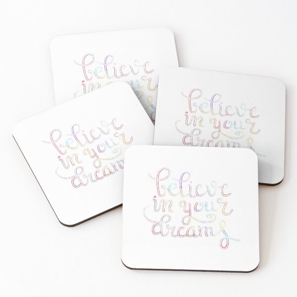 Item preview, Believe in your dream motivational motivational Quote designed and sold by ManifestoDesign.