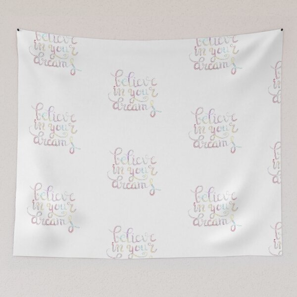 Item preview, Believe in your dream motivational motivational Quote designed and sold by ManifestoDesign.