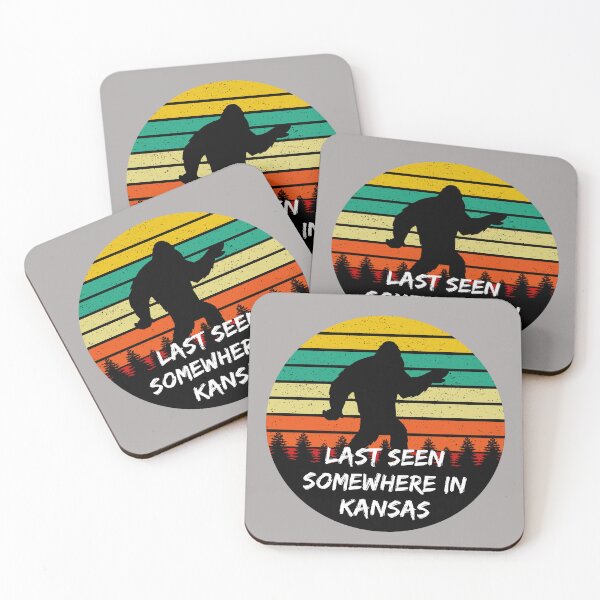 Item preview, Big Foot Last Seen Somewhere In Kansas designed and sold by Losthorsedesign.