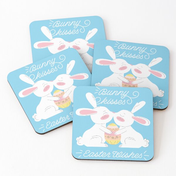 Item preview, Easter bunnies kissing designed and sold by benjielwarro.