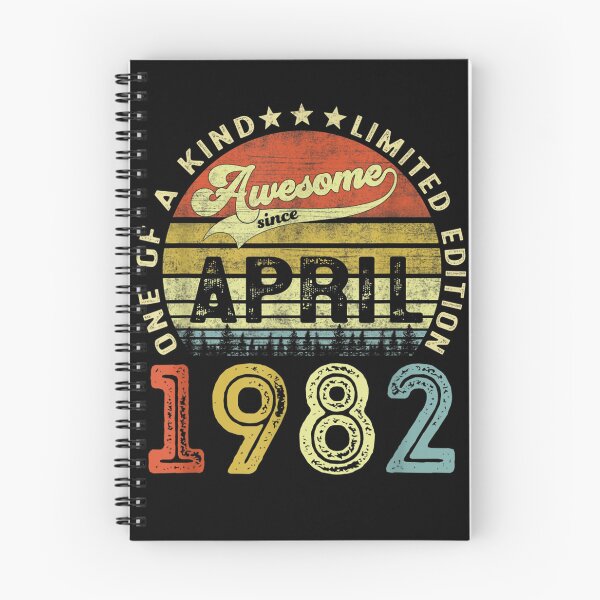 Item preview, 39 Years Old Birthday Awesome Since April 1982 39th Birthday designed and sold by moonligh1996.