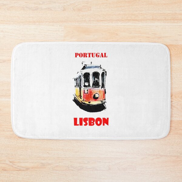 Item preview, Lisboa Lisboa Tranvía rojo Portugal designed and sold by Nadja Leutloff.